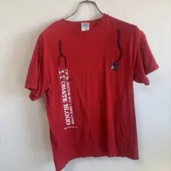 GILDAN 赤 Tシャツ Mサイズ 医療メッセージ入りのサムネイル