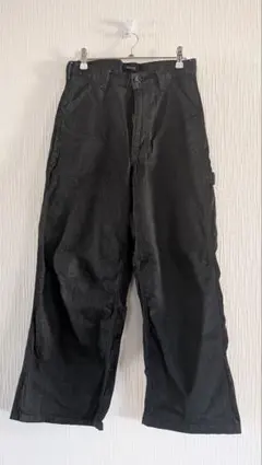 JEANASIS ブラック デニム ペインターパンツのサムネイル