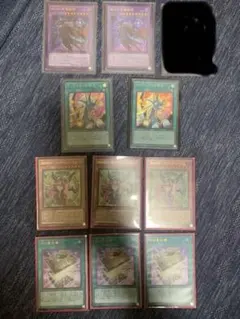 滅びの黒魔術師、ティマイオスの眼光魔術師の弟子ブラックマジシャンガールセット