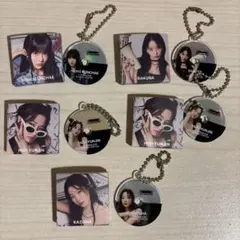 LE SSERAFIM CD風アクリルチャーム 5個セット