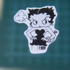 ベティちゃん　怒り顔　ステッカー