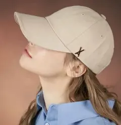 バザール　VARZAR キャップ　ベージュ