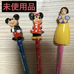 東京ディズニーランド  ミッキーミニーシンデレラ　鉛筆3本  昭和レトロ
