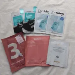 パック　7枚セット(numbuzin/Torriden/d'Alba等)