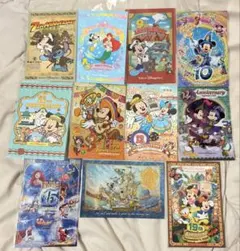 ディズニーシー ポストカード 7周年 8周年 9周年 10周年 15周年ミッキー