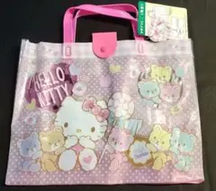 新品未使用✨ハローキティ プールバッグ 角形　サンリオ