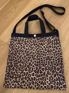 美品ドリフター　エレメンタリートート　ヒョウアニマル