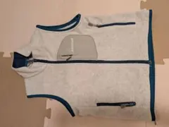 mont-bell キッズ フリースベスト 110