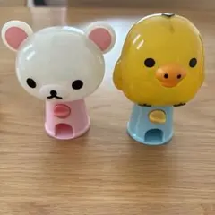 中古　コリラックマ　キイロイトリ　ガチャガチャおもちゃ