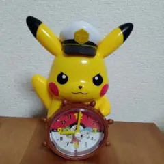 【美品】小学一年生 付録 ポケモン キャプテンピカチュウ　おしゃべりめざまし時計