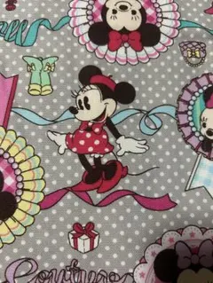 布地　ディズニー柄　いちご柄　ハート音符柄　カットクロス　３枚セット