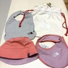 タグ付き新品 THE NORTH FACE エプロン帽子スタイ プレゼントセット
