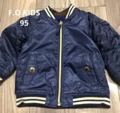 レア　F.O KIDS リバーシブル　ジャンパー　95cm