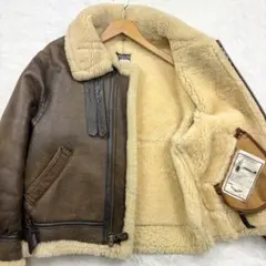 ✨美品/希少40✨アヴィレックス　B-3 リアルムートン　フライトジャケット