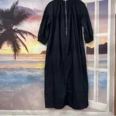 ロングワンピース　シャツワンピース　LL〜3Lサイズ　韓国ファッション新品未使用