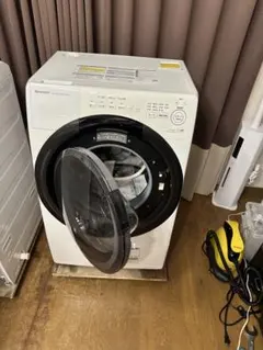 ポチ太様専用】SHARP ドラム式洗濯機 ES-S7H-WL 本体 - メルカリ