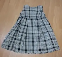 POLO ノースリーブワンピース ベージュ系チェック