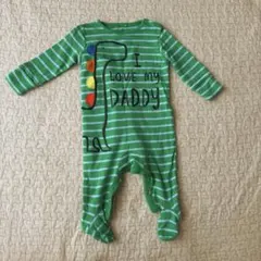 next ストライプロンパース I love my DADDY ~3ヶ月