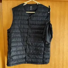 製造終了★UNIQLO★ウルトラライトダウンコンパクトベスト★ネイビー　Lサイズ