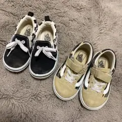 バンズ オールド スクール ブラック ホワイト