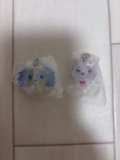 ジュエルペット ガチャガチャ 2個セット サフィ ルビー