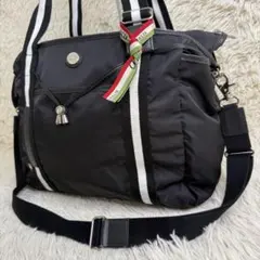 【美品】オロビアンコ トートバッグ ナイロン イタリア製 ARINNA リボン付のサムネイル