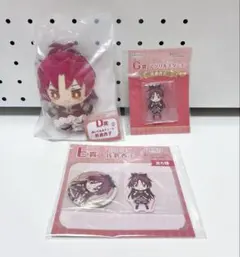 佐倉杏子　3点セット まどマギ　くじ　D賞　E賞　G賞　ぬいぐるみ　缶バッジ