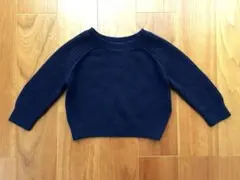 babyGap 60サイズ ネイビー 春 ニットセーター