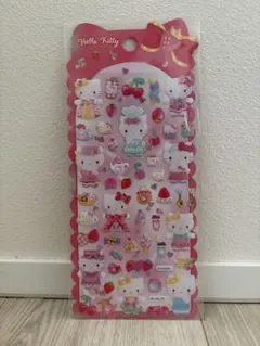 【最安‼︎正規品】サンリオ キティ ぷくぷくシール ぷっくりシール 着せ替え 1枚