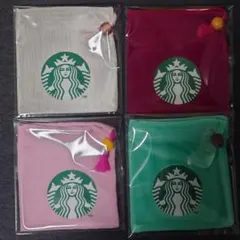スタバ　ミニ巾着　未使用 4点セット④