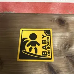 BABY ON BOARD サーフボードデザイン マグネット
