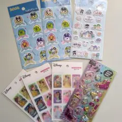 サンリオ　はぴだんぶい　たまごっち　プリンセス　3Dシール　シャカシャカシール