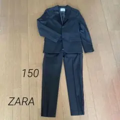 一度着 ZARA デザイン 150 濃紺 スーツ セットアップスーツ シングル