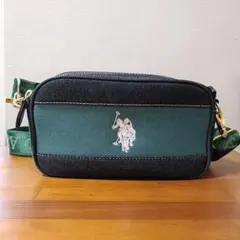 【美品】U.S. POLO ASSN. デニム ショルダーバッグのサムネイル