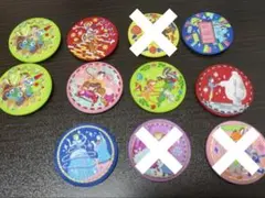 Disney Characters 刺繍缶バッジビスケット2