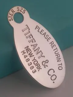 美品 TIFFANY ティファニー リターントゥ オーバルペンダント トップのみ