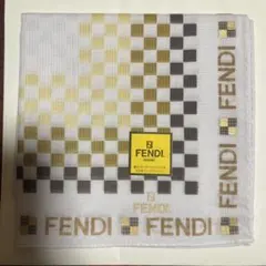 FENDI ヴィンテージ シルクコットン大型 ハンカチーフ、ズッカ.77 美品FENDI ヴィンテージ シルクコットン大型 ハンカチーフ、ズッカ8
