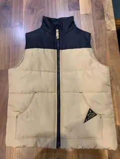 SHOO-LA-RUE ダウンベスト 120 ベージュ・黒