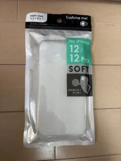 iPhone 12/12 Pro ソフトケース & ガラスフィルムセット