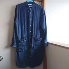 H.A.K 　デニムフリル付きポケットジャケット