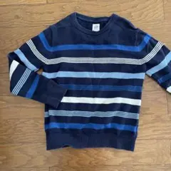140 (132-140) GAP KIDS ストライプ セーター　綿
