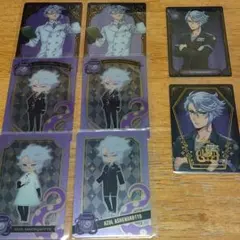 ツイステッドワンダーランド　メタルカード　ウエハースカード　アズール