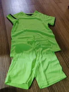 ボイーズ キッズ半袖 夏 Tシャツ&ショーツパンツ セット　7 イエロー