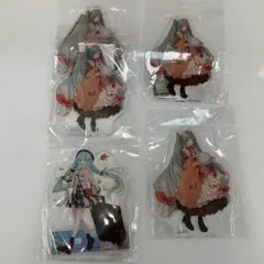 初音ミク アクリルスタンド 5点（雪ミク 2024 / Bon Voyage）