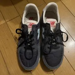 New Balance スニーカー ネイビー ライトブルー　23.5のサムネイル