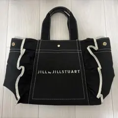 JILL by JILL STUART フリル トートバッグ ブラック 大