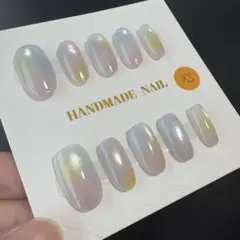 No.2117※創作シリーズ※100％ハンドメイド現品販売XS／ショートオーバル