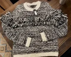 BANANA REPUBLIC フリンジセーター S-M 新品 半額 ZARA