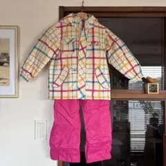 ONEYONE 子供用スキーウェア┊キッズ 女の子 サイズ100cm┊手袋セット