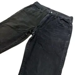 希少 黒 60s 70s ラングラー ブラック コットンツイル カツラギ パンツ